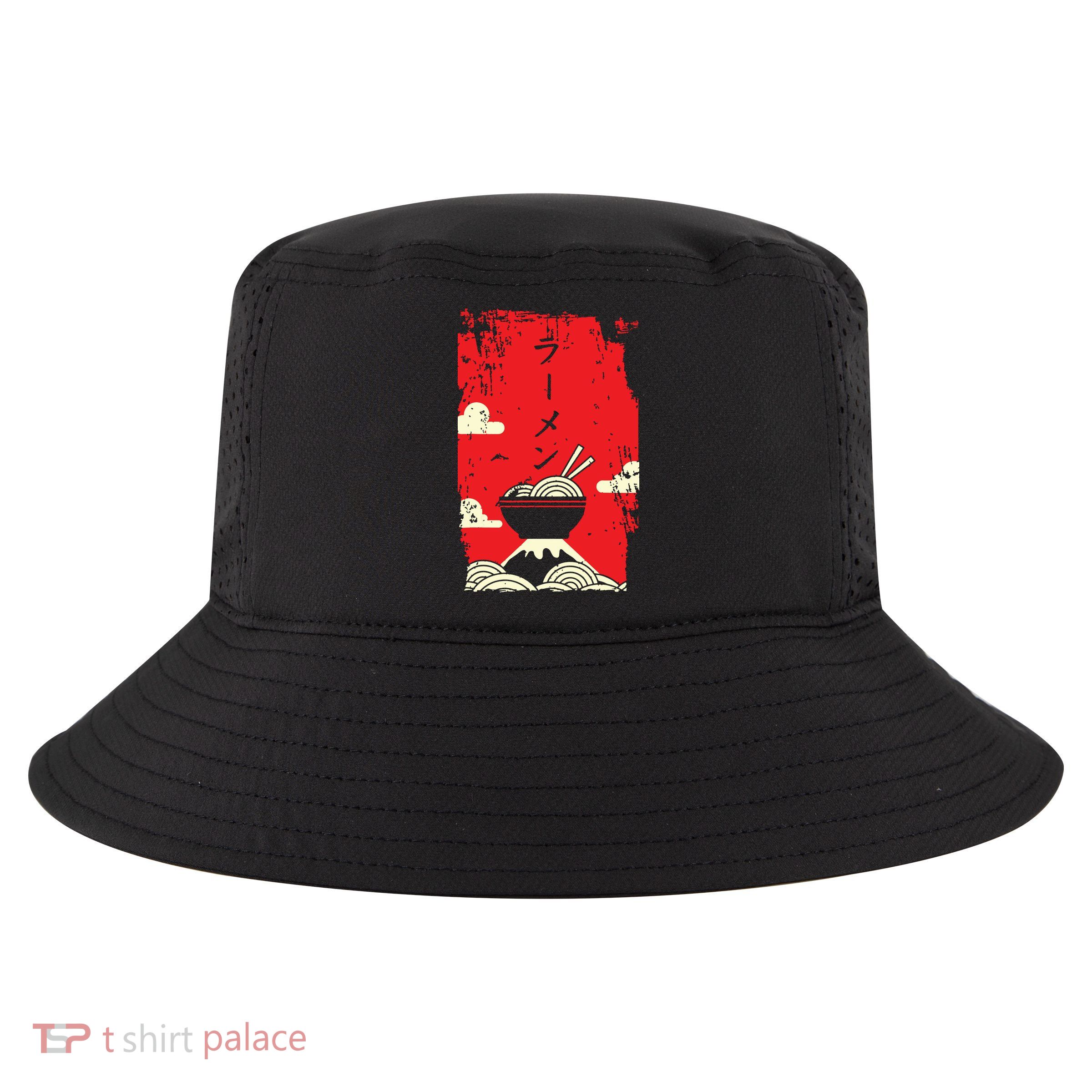 Ramen Noodles Japanese Art Cool Comfort Performance Bucket Hat