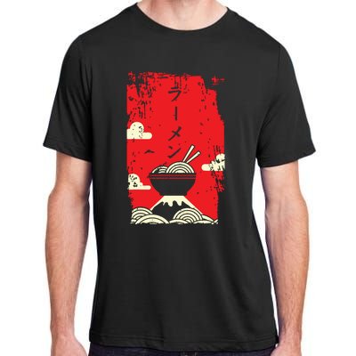 Ramen Noodles Japanese Art Adult ChromaSoft Performance T-Shirt