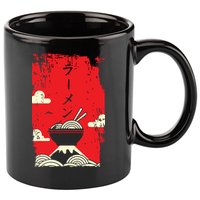 Ramen Noodles Japanese Art 11oz C Handle Ceramic Mug