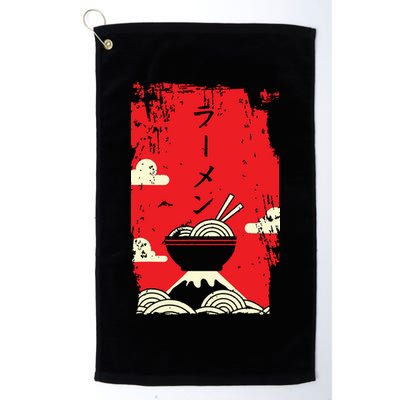 Ramen Noodles Japanese Art Golf Towel