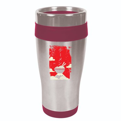 Ramen Noodles Japanese Art 16oz Travel Tumbler