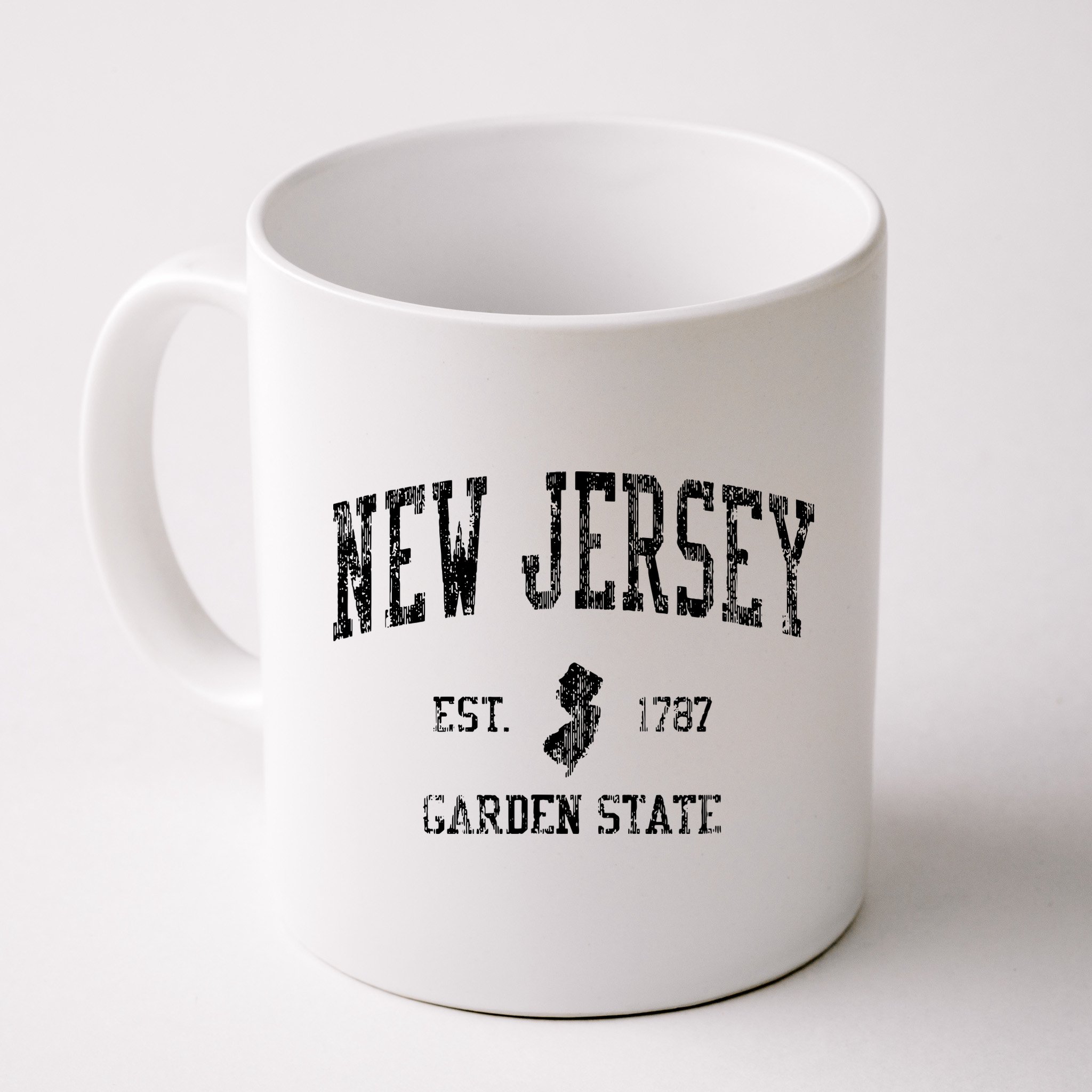 Retro New Jersey Nj T Vintage Sports Design Mug