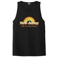 Retro New Jersey T Vintage 70s Nj Rainbow Design PosiCharge Competitor Tank