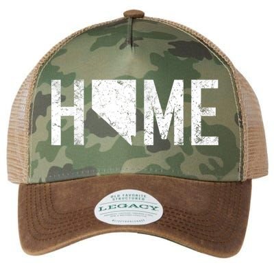 Retro Nevada Las Vegas Is Home Legacy Tie Dye Trucker Hat