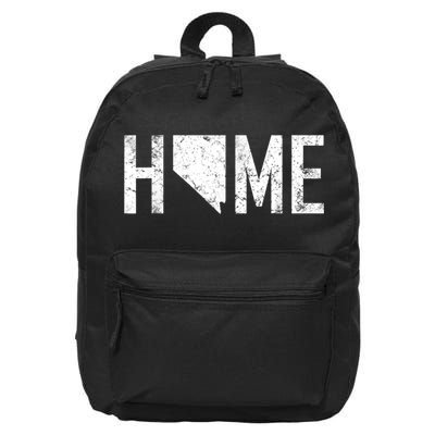 Retro Nevada Las Vegas Is Home 16 in Basic Backpack