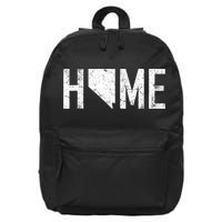 Retro Nevada Las Vegas Is Home 16 in Basic Backpack