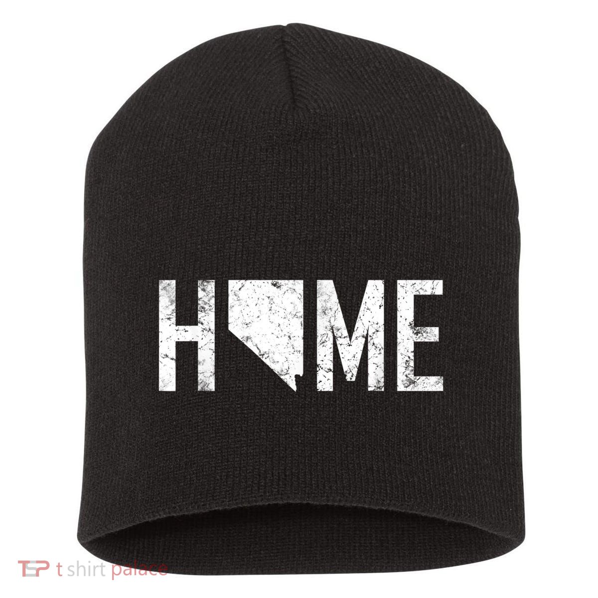 Retro Nevada Las Vegas Is Home Short Acrylic Beanie