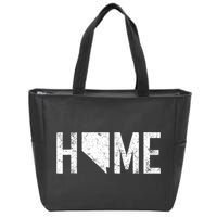 Retro Nevada Las Vegas Is Home Zip Tote Bag