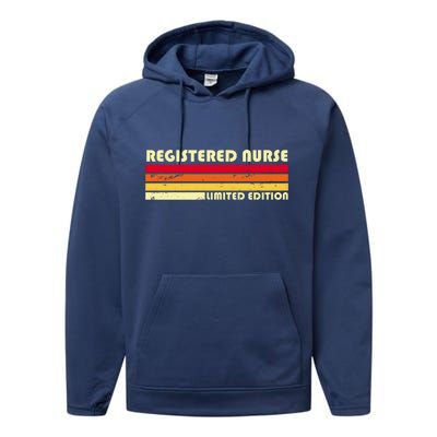 Registered Nurse Limited Edition Performance Fleece Hoodie