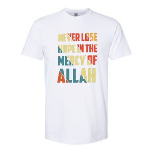 Retro Never Lose Hope In The Mercy Of Allah Gift For Ramadan Kareem Softstyle CVC T-Shirt