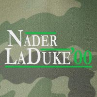 Ralph Nader Laduke Green Party 2000 Election Legacy Tie Dye Trucker Hat