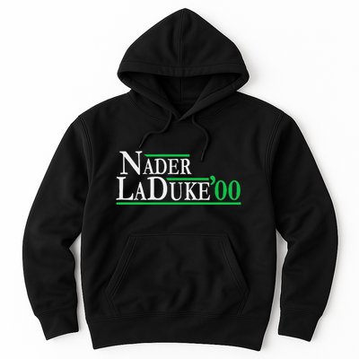 Ralph Nader Laduke Green Party 2000 Election Hoodie