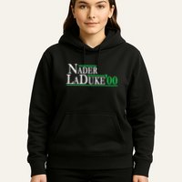Ralph Nader Laduke Green Party 2000 Election Hoodie