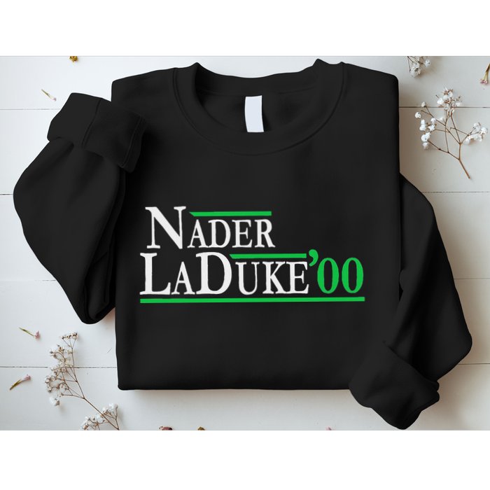Ralph Nader Laduke Green Party 2000 Election Sweatshirt