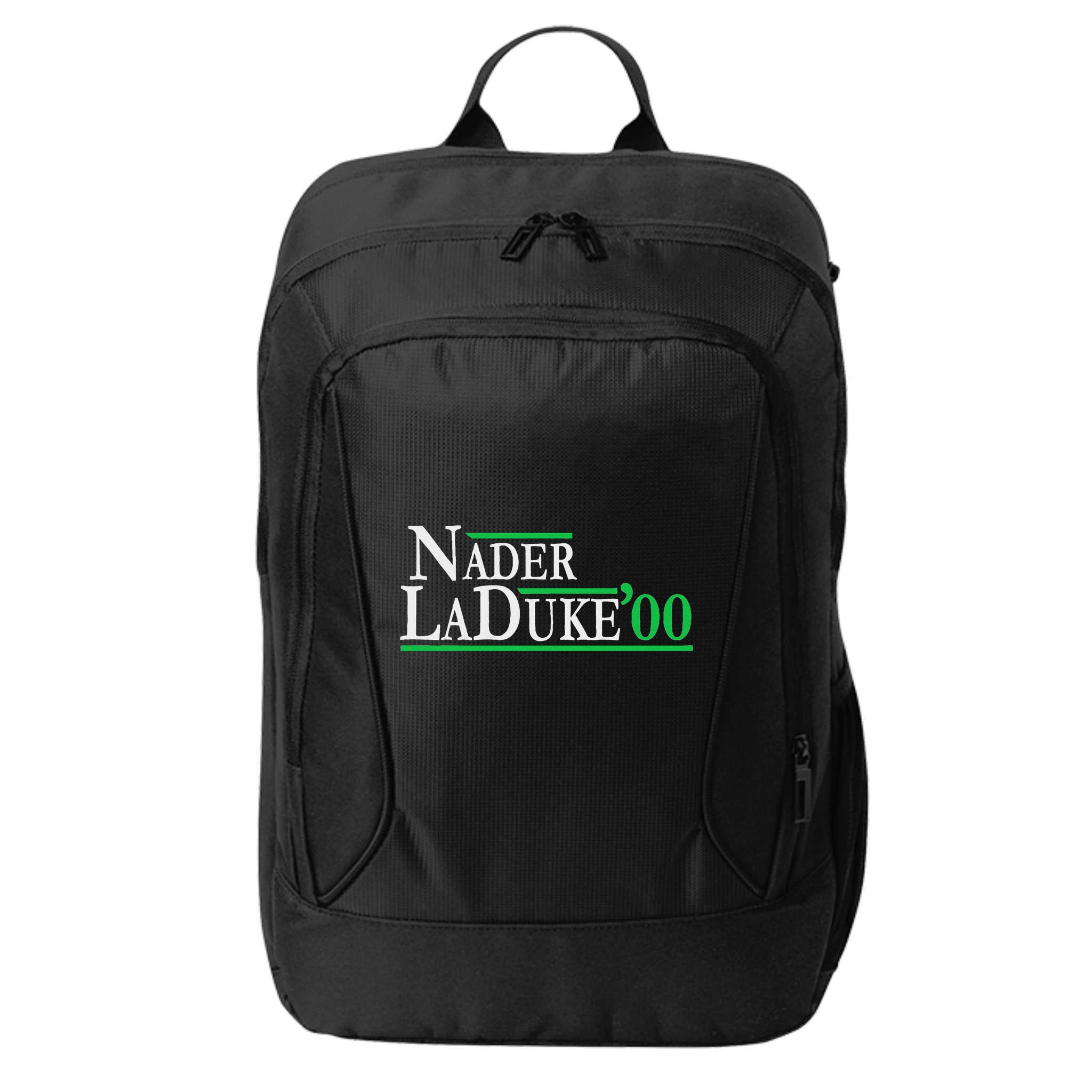 Ralph Nader Laduke Green Party 2000 Election City Backpack