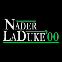 Ralph Nader Laduke Green Party 2000 Election 7-Panel Snapback Hat