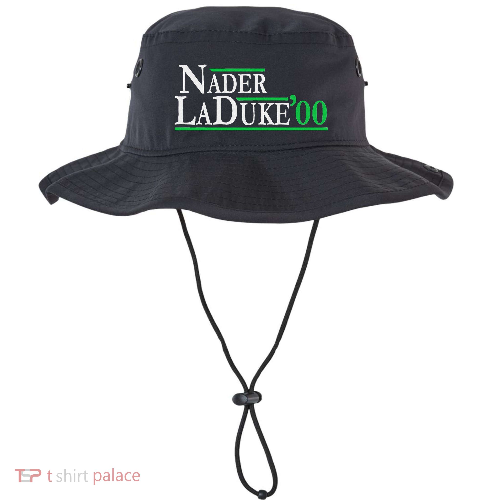 Ralph Nader Laduke Green Party 2000 Election Bucket Hat