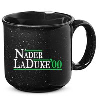 Ralph Nader Laduke Green Party 2000 Election 15oz Campfire Ceramic Mug