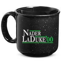 Ralph Nader Laduke Green Party 2000 Election 15oz Campfire Ceramic Mug