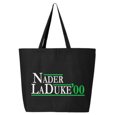 Ralph Nader Laduke Green Party 2000 Election 25L Jumbo Tote