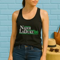 Ralph Nader Laduke Green Party 2000 Election Womens Tank Top