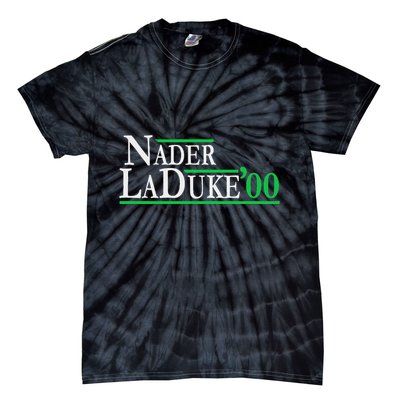 Ralph Nader Laduke Green Party 2000 Election Tie-Dye T-Shirt