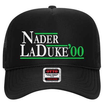 Ralph Nader Laduke Green Party 2000 Election Trucker Hat