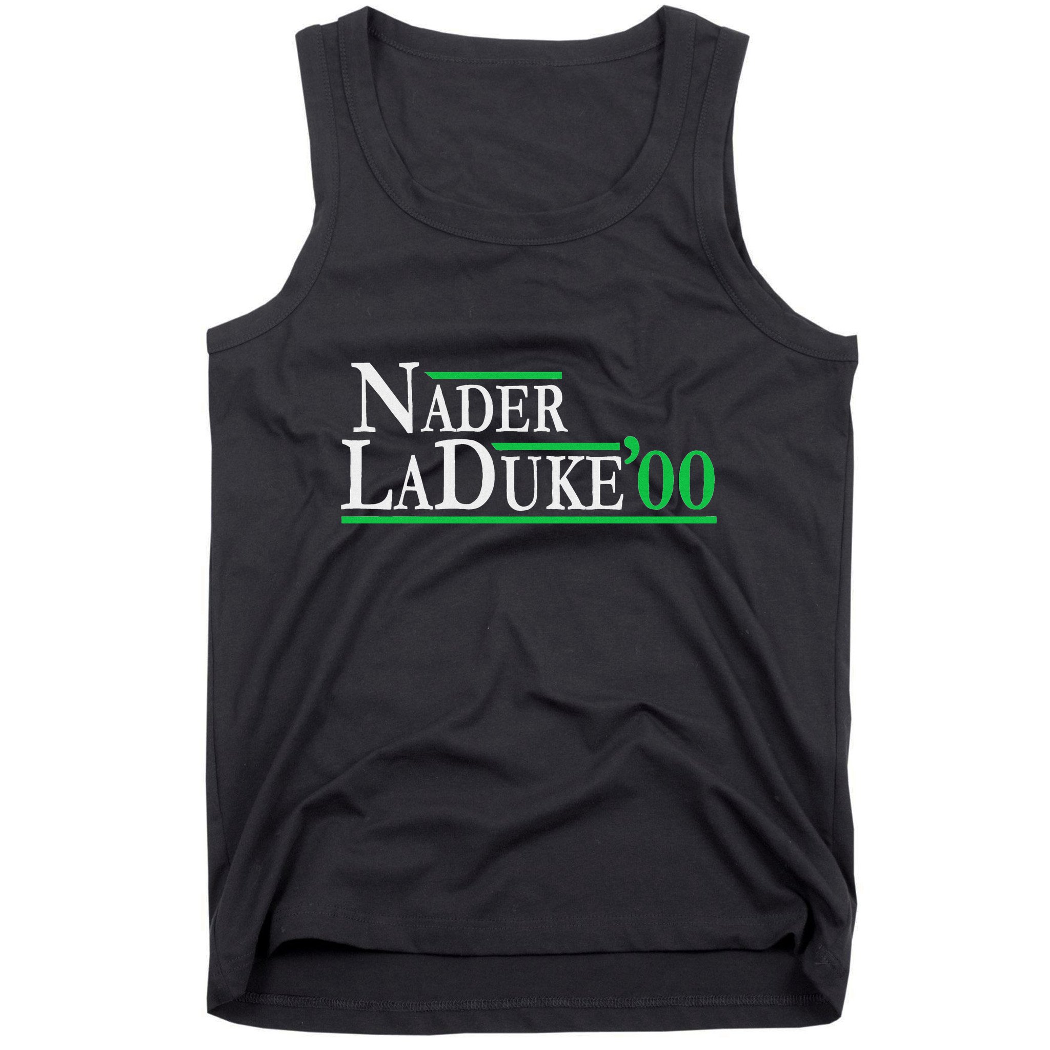 Ralph Nader Laduke Green Party 2000 Election Tank Top