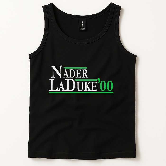 Ralph Nader Laduke Green Party 2000 Election Tank Top