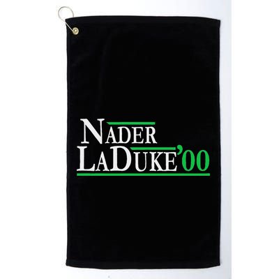 Ralph Nader Laduke Green Party 2000 Election Golf Towel