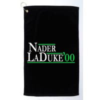 Ralph Nader Laduke Green Party 2000 Election Golf Towel
