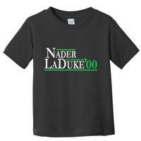 Ralph Nader Laduke Green Party 2000 Election Toddler T-Shirt
