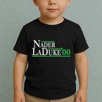 Ralph Nader Laduke Green Party 2000 Election Toddler T-Shirt