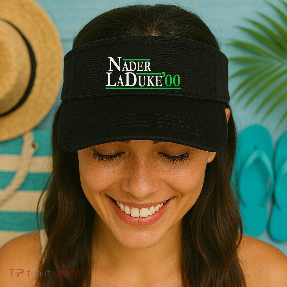 Ralph Nader Laduke Green Party 2000 Election Visor