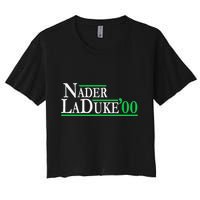 Ralph Nader Laduke Green Party 2000 Election Crop Top