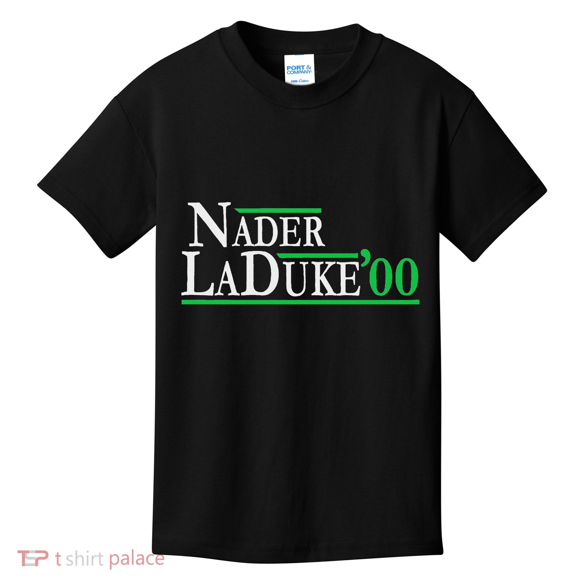 Ralph Nader Laduke Green Party 2000 Election Kids T-Shirt