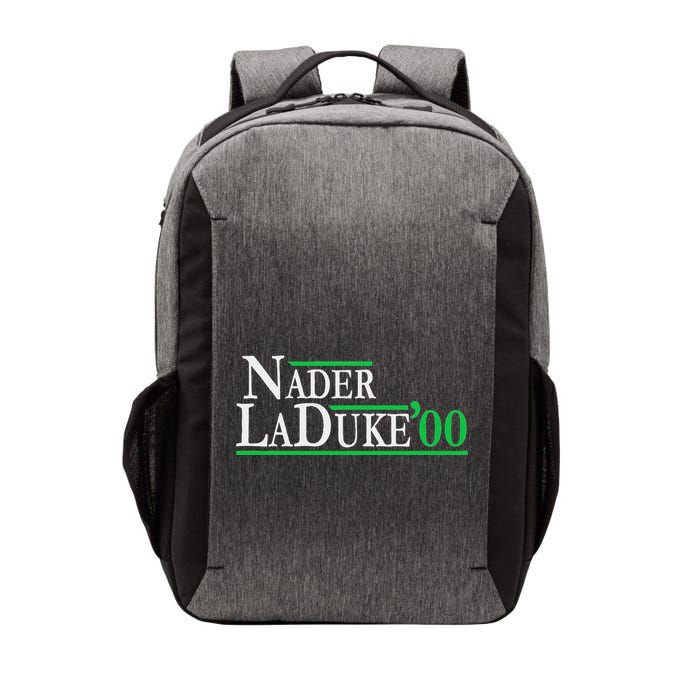 Ralph Nader Laduke Green Party 2000 Election Vector Backpack