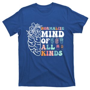 Retro Normalize Mind Of All Kinds Autism Awareness Gift T-Shirt