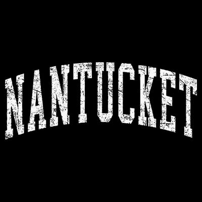 Retro Nantucket Massachusetts Beach Vacation Souvenir T-Shirt