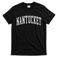 Retro Nantucket Massachusetts Beach Vacation Souvenir T-Shirt