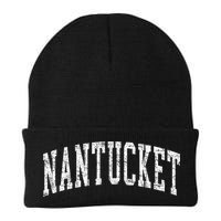 Retro Nantucket Massachusetts Beach Vacation Souvenir Beanie