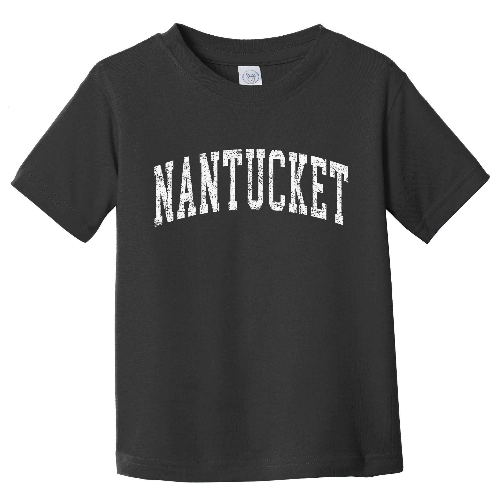 Retro Nantucket Massachusetts Beach Vacation Souvenir Toddler T-Shirt