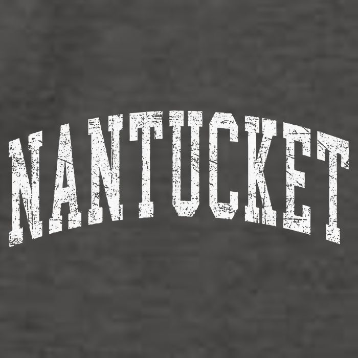 Retro Nantucket Massachusetts Beach Vacation Souvenir Vector Backpack