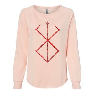 Rune Norse Mythology Warrior Symbol Berserker Womens California Wash Sweatshirt