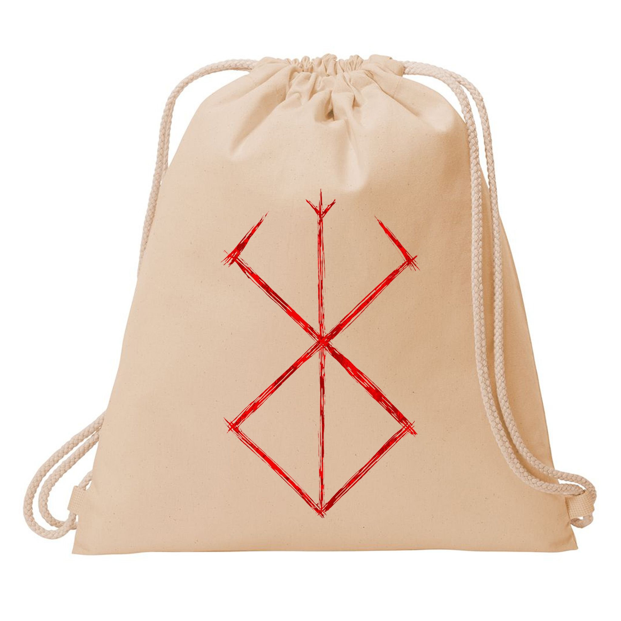 Rune Norse Mythology Warrior Symbol Berserker Drawstring Bag