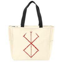 Rune Norse Mythology Warrior Symbol Berserker Zip Tote Bag
