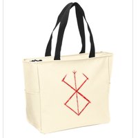 Rune Norse Mythology Warrior Symbol Berserker Zip Tote Bag
