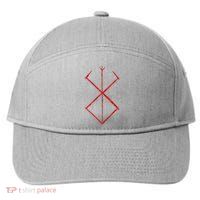 Rune Norse Mythology Warrior Symbol Berserker 7-Panel Snapback Hat