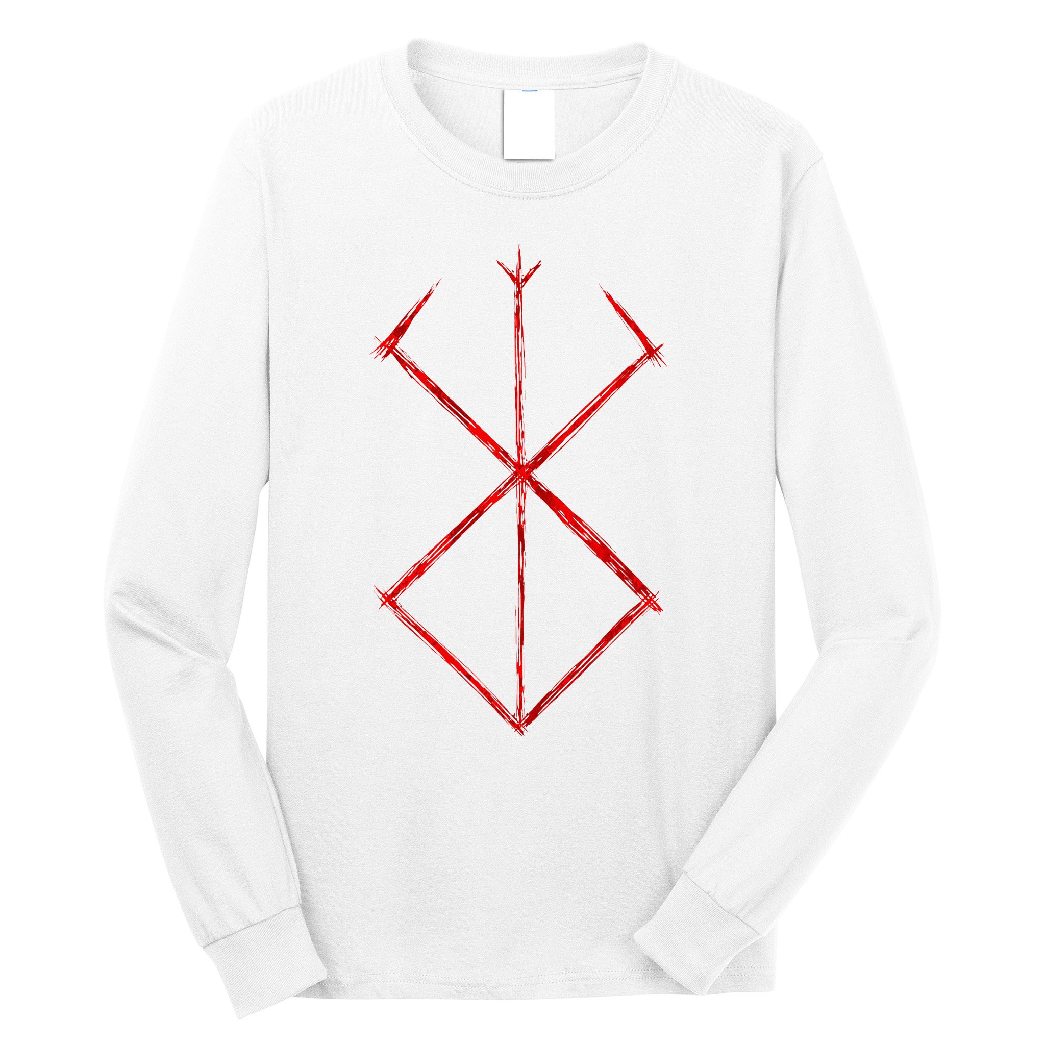 Rune Norse Mythology Warrior Symbol Berserker Long Sleeve Shirt