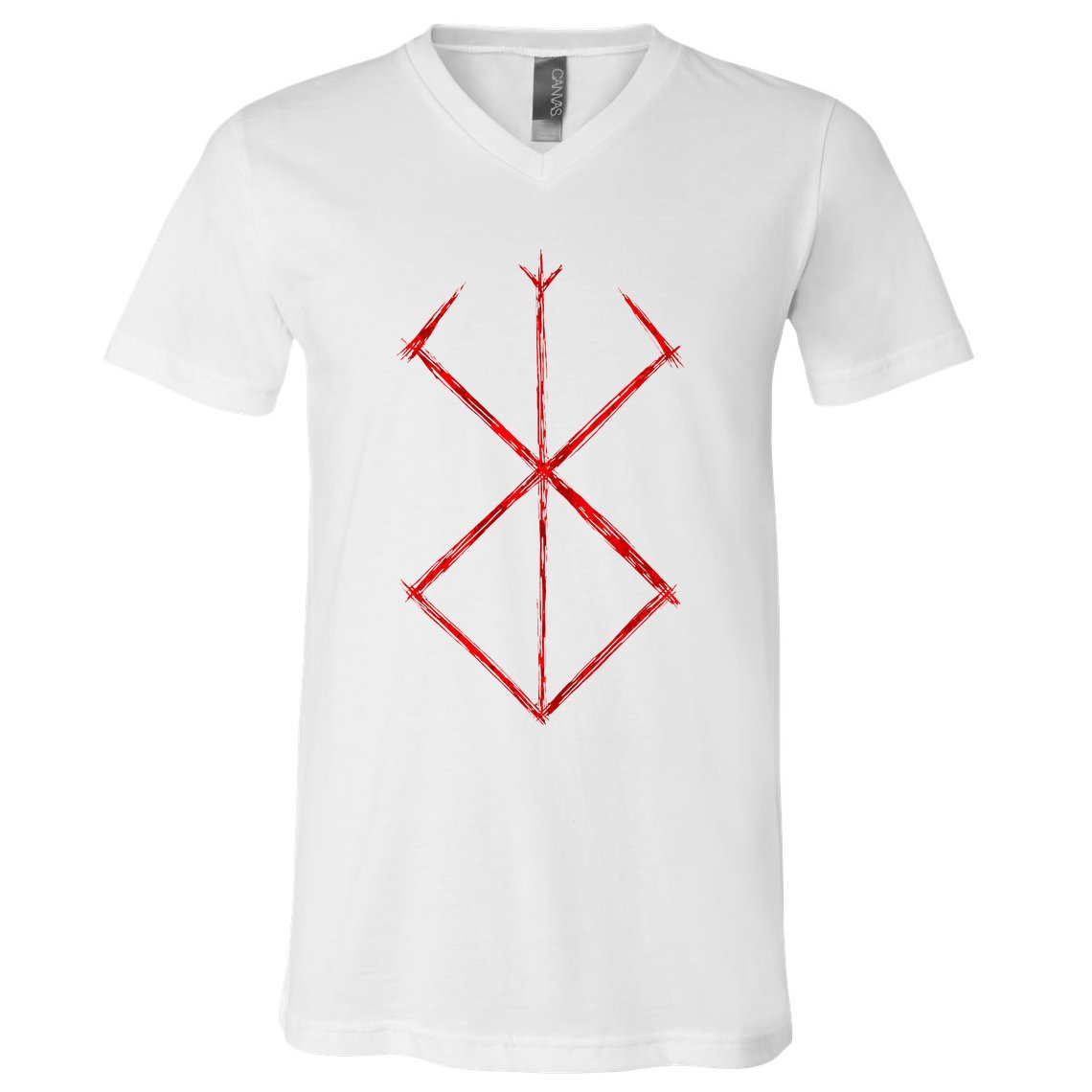 Rune Norse Mythology Warrior Symbol Berserker V-Neck T-Shirt
